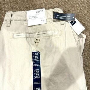 Brand New - Tags Still On - Gap Straight Fit Khakis 36x30
